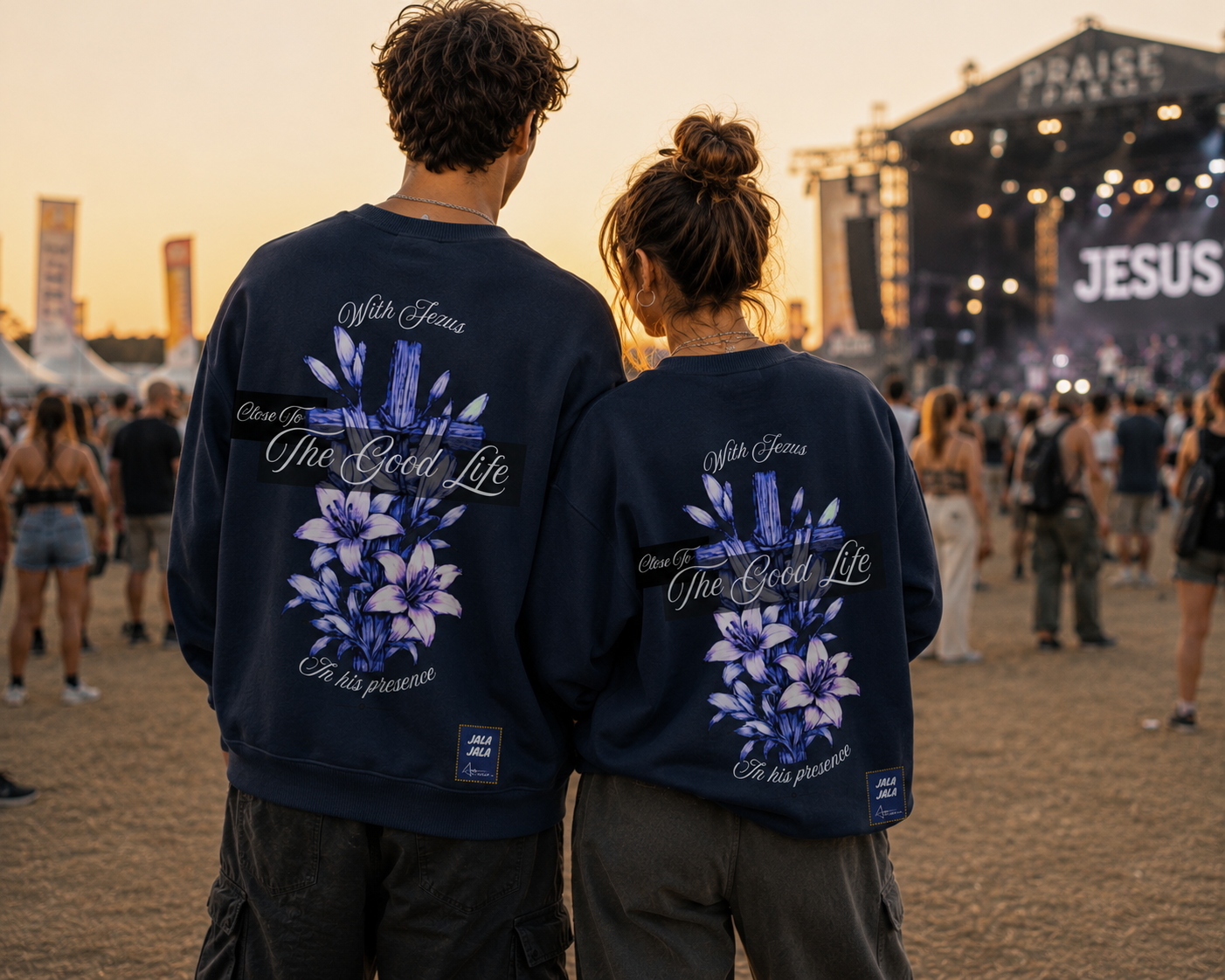 Jalajala x Artwear — “The Good Life” Oversized Sweater | Stanley/Stella Radder 2.0