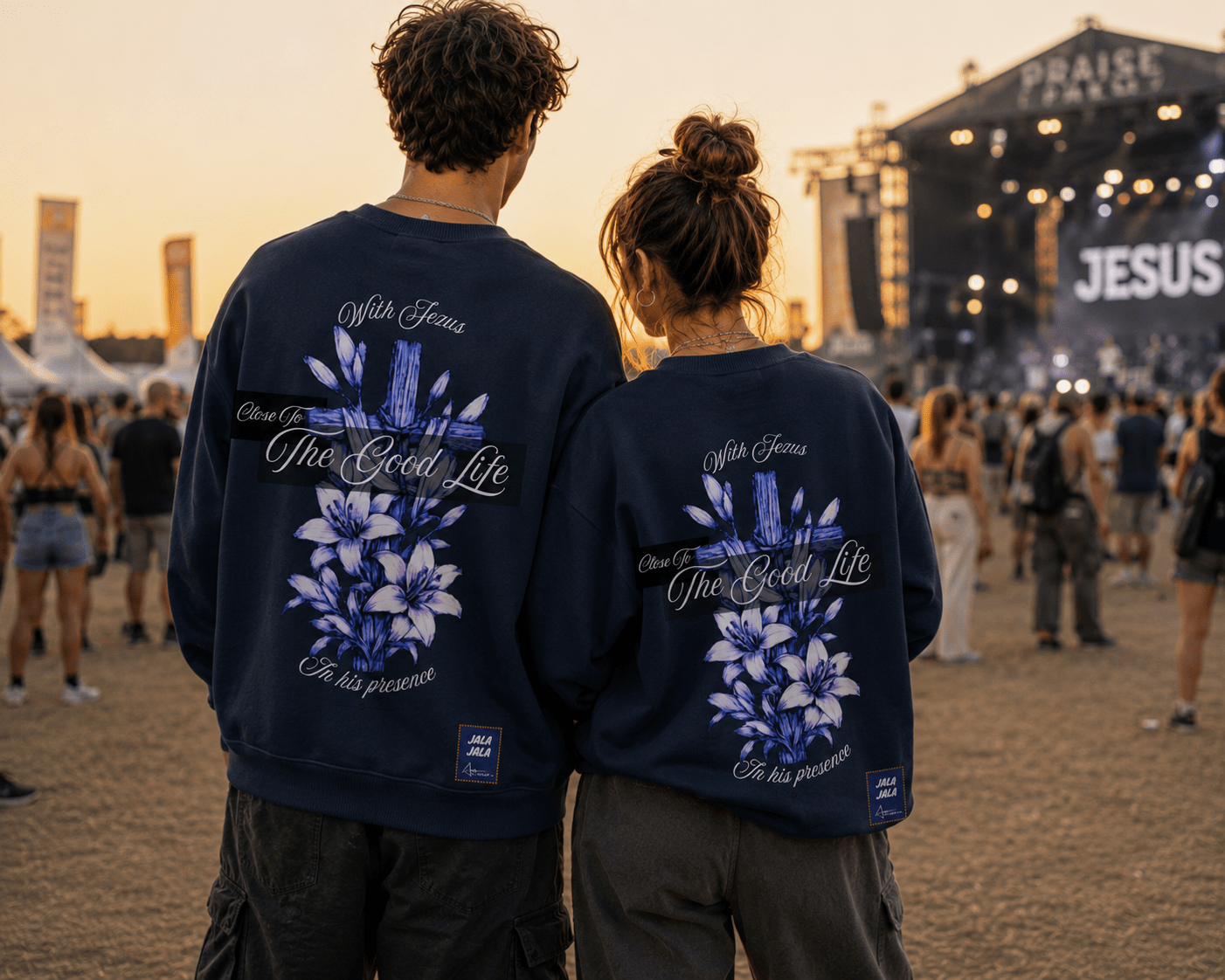 Jalajala x Artwear — “The Good Life” Oversized Sweater | Stanley/Stella Radder 2.0 - JalaJala Artshop