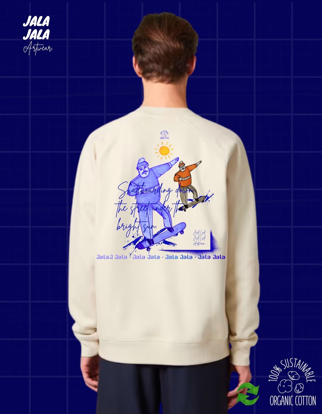 Skate the Streets – Jalajala Sweater - JalaJala Artshop