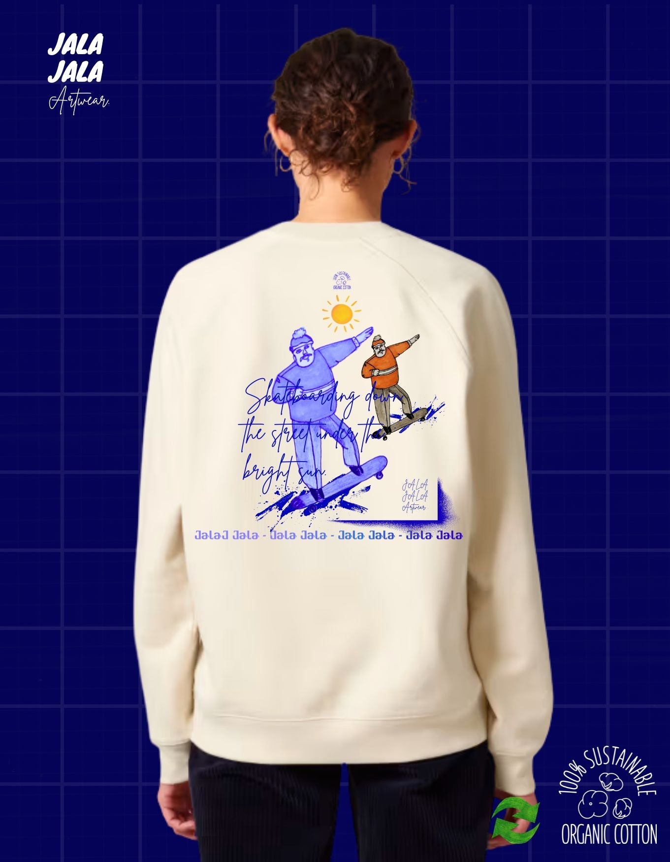 Skate the Streets – Jalajala Sweater - JalaJala Artshop