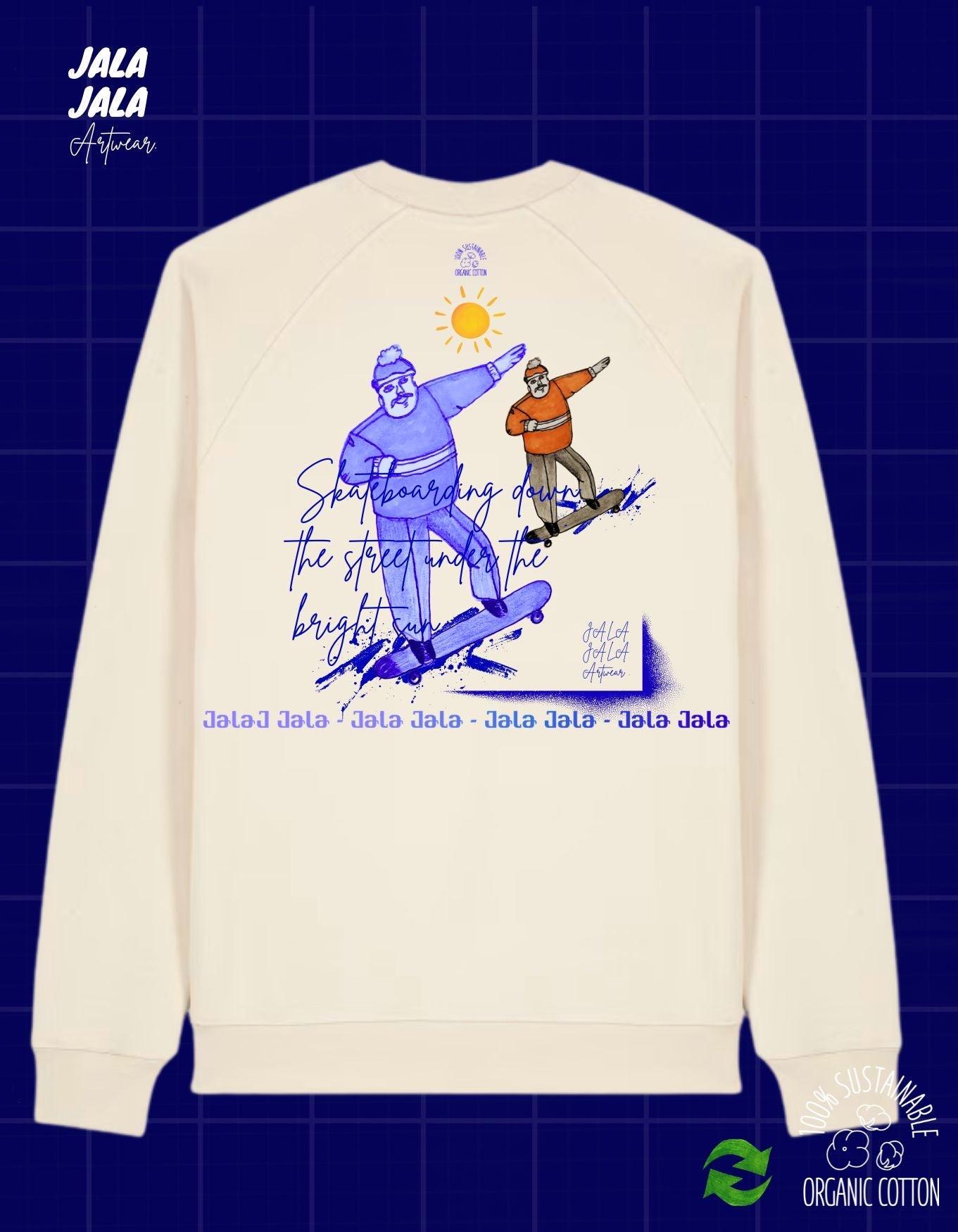 Skate the Streets – Jalajala Sweater - JalaJala Artshop