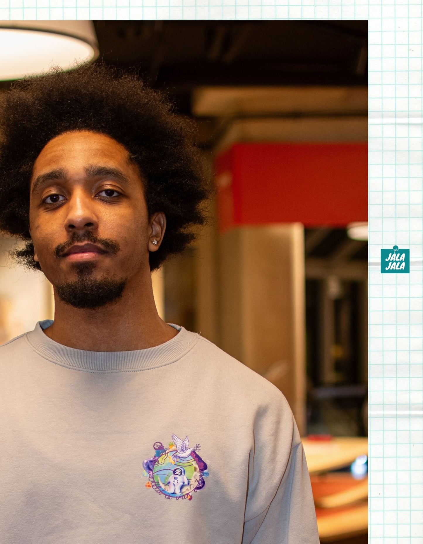 Sweater "De Wereld is van Iedereen 2.0" – Draag de boodschap. - JalaJala Artshop