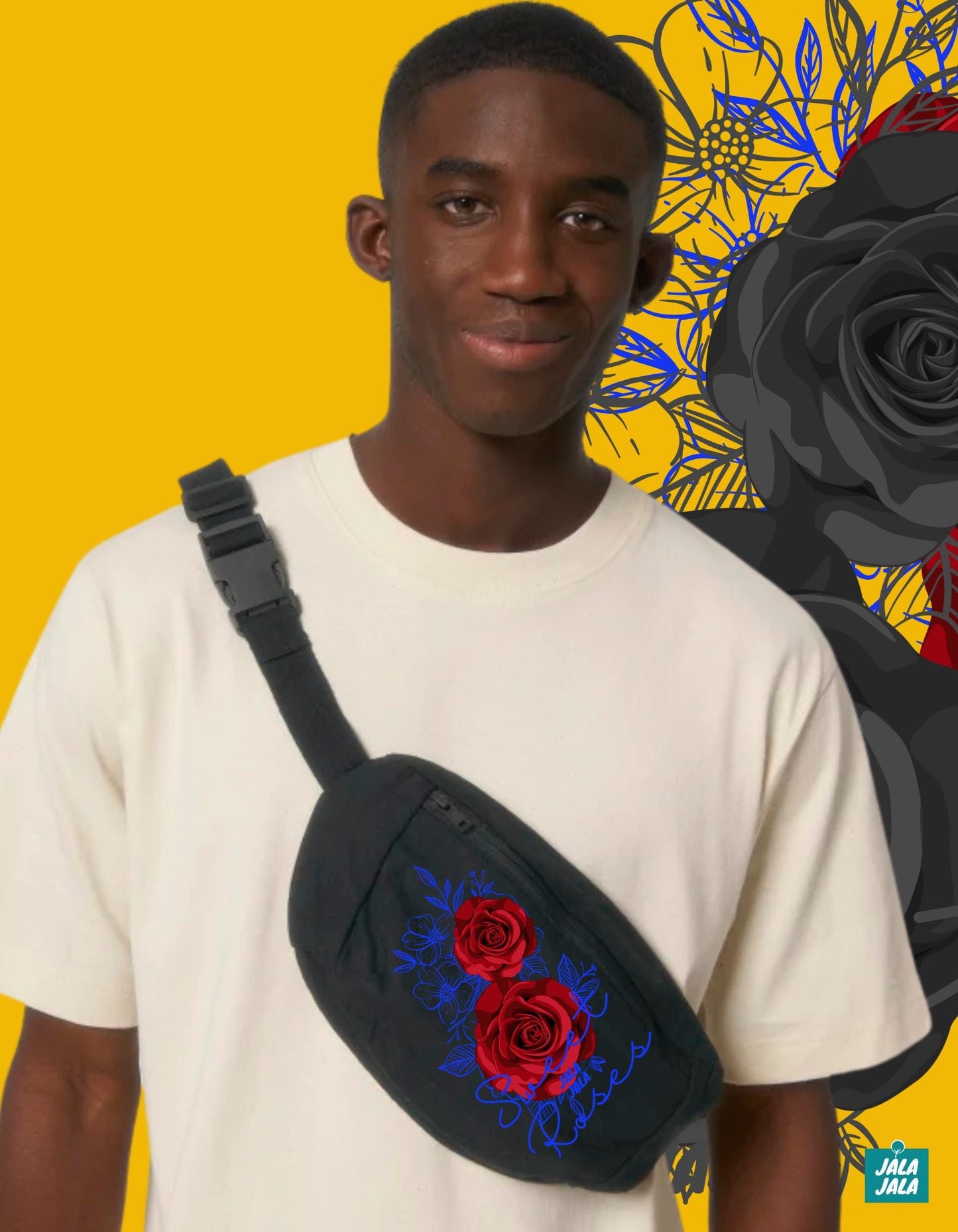 Unisex Heuptasje & Schoudertasje – Duurzaam Design door JalaJala. - JalaJala Artshop