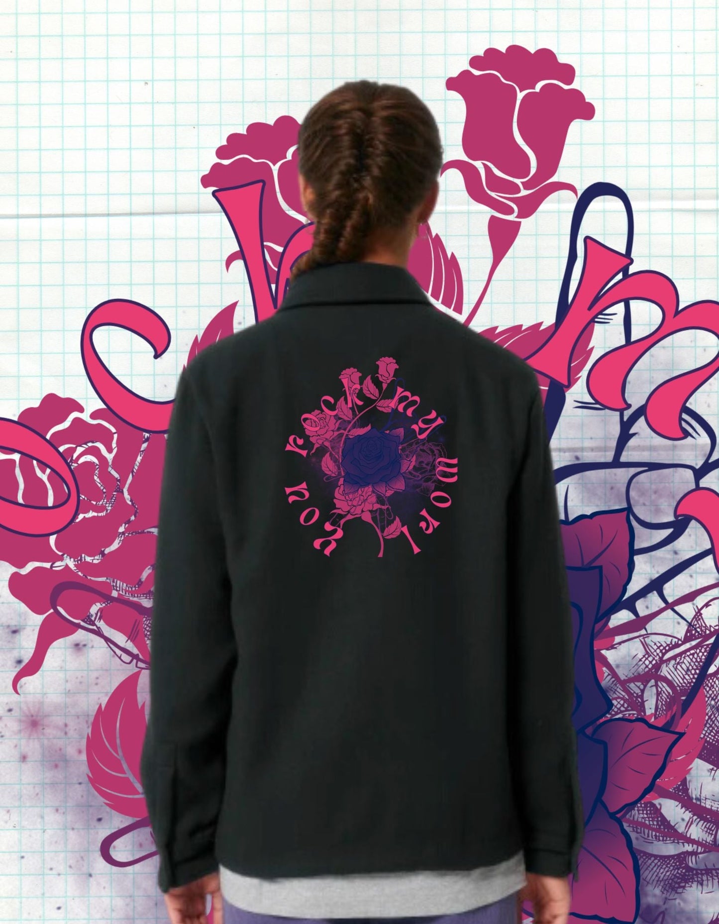 "You Rock My World" Overshirt – Stoer, Duurzaam & Veelzijdig - JalaJala Artshop