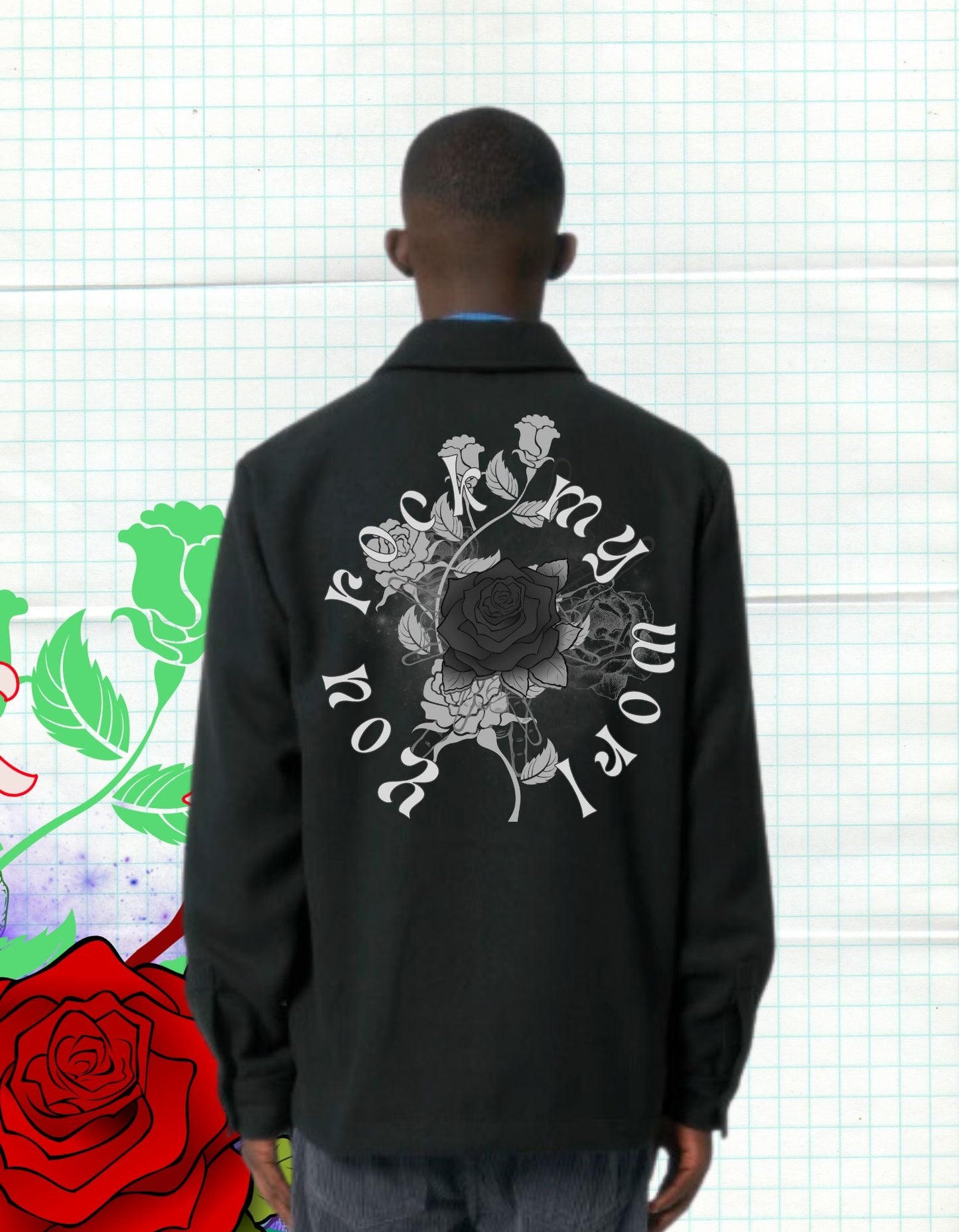 "You Rock My World" Overshirt – Stoer, Duurzaam & Veelzijdig - JalaJala Artshop