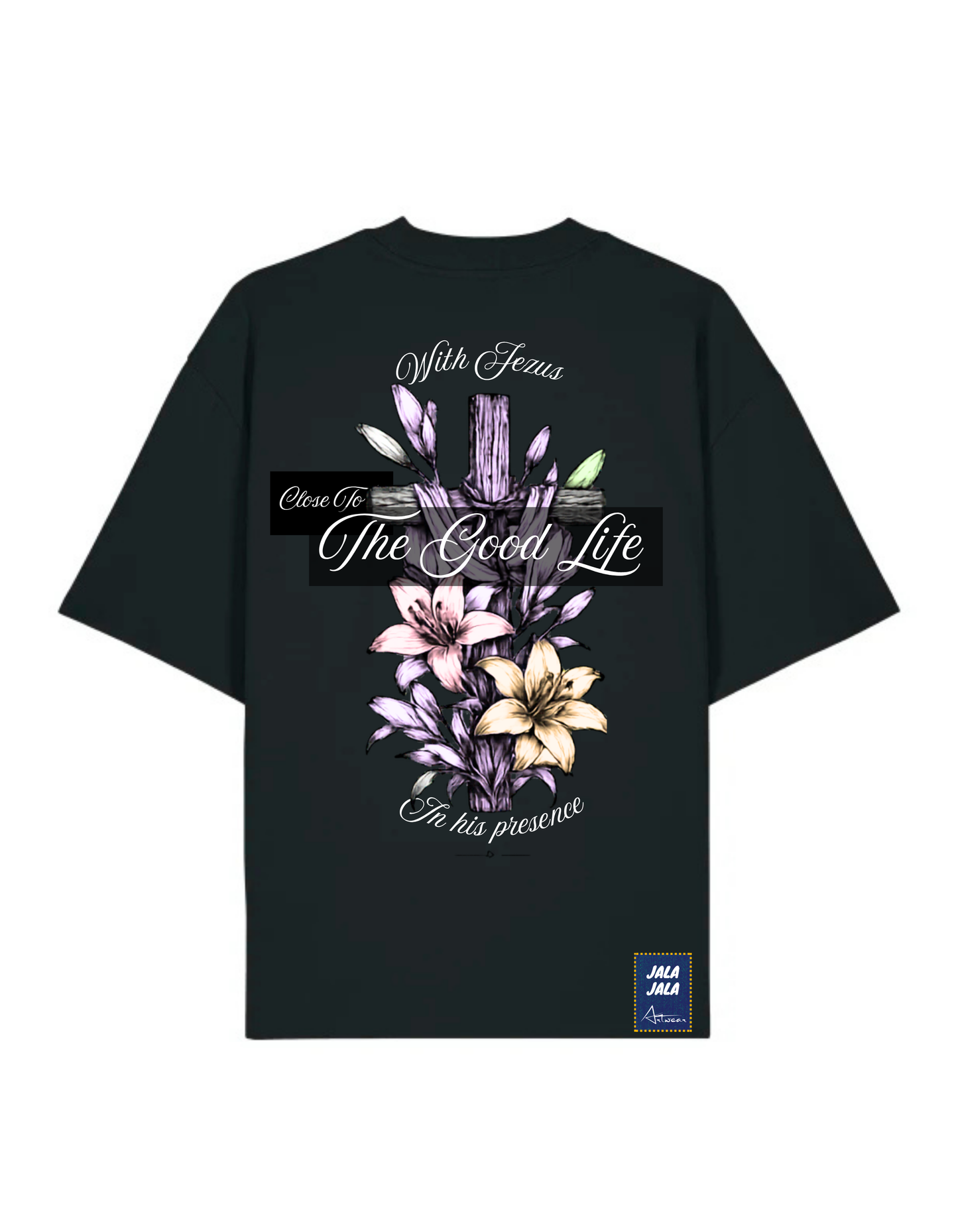 With Jesus — The Good Life Oversized Tee