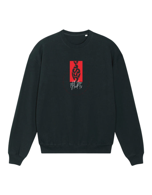 All You Need is Jezus – 50 Jaar Wegwijzerkampen Limited Edition | Uniseks Oversized Sweater | Rode Print | Zonder capuchon - JalaJala Artshop