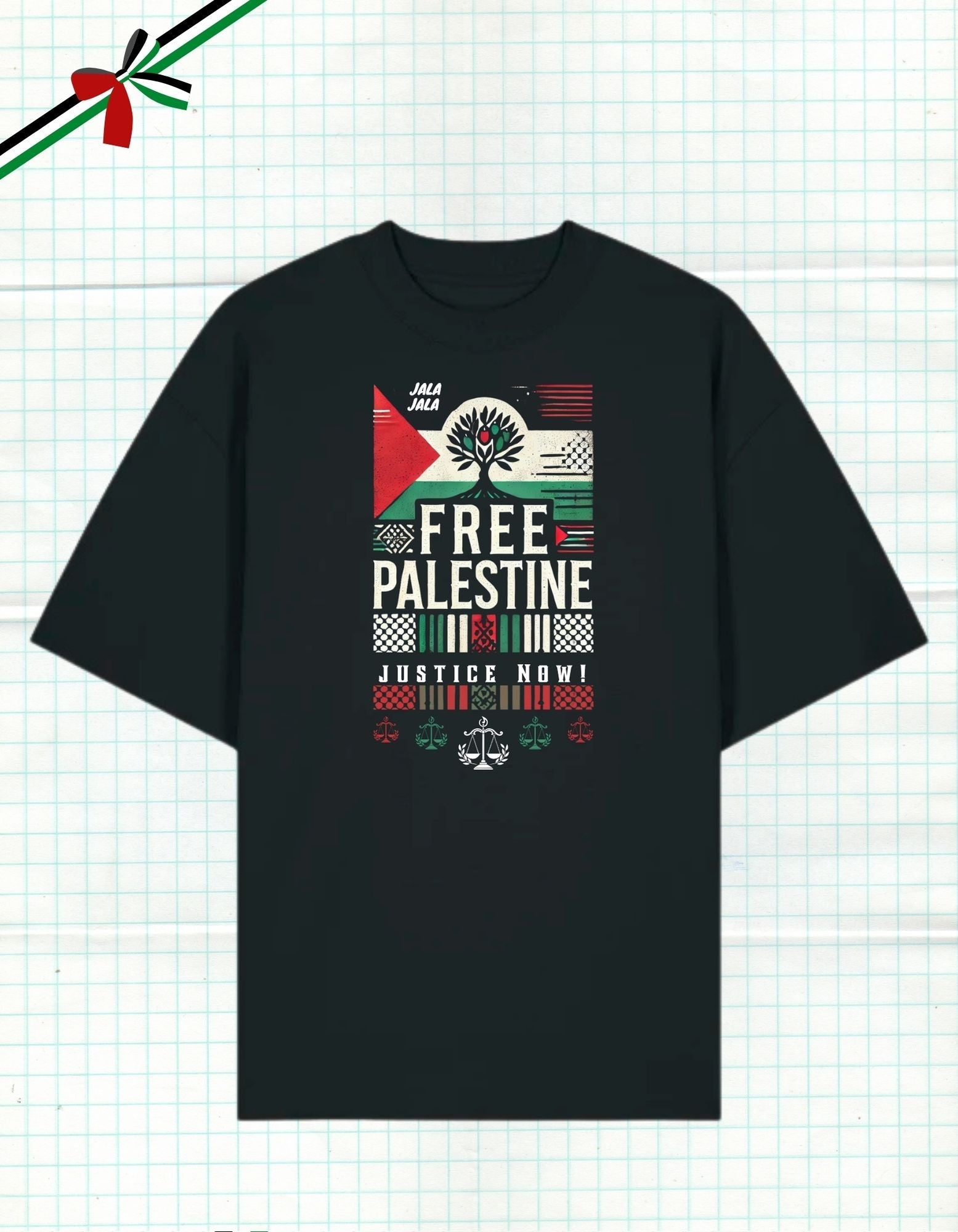 FREE PALESTINE – JUSTICE NOW - JalaJala Artshop