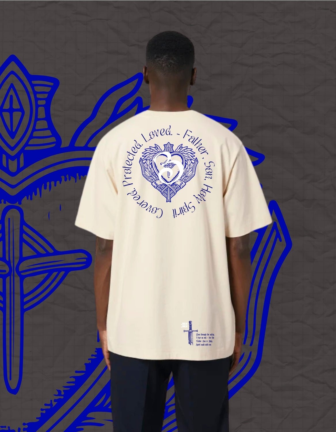 Freestyler oversized T-shirt (Jalajala x Stichting Wegwijzerkampen) - JalaJala Artshop