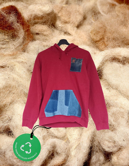 Funky Fibers uniseks hoodie - JalaJala Artshop