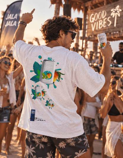 Lucker Can × JalaJala Artwear – Oversized T-shirt - JalaJala Artshop