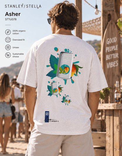 Lucker Can × JalaJala Artwear – Oversized T-shirt - JalaJala Artshop
