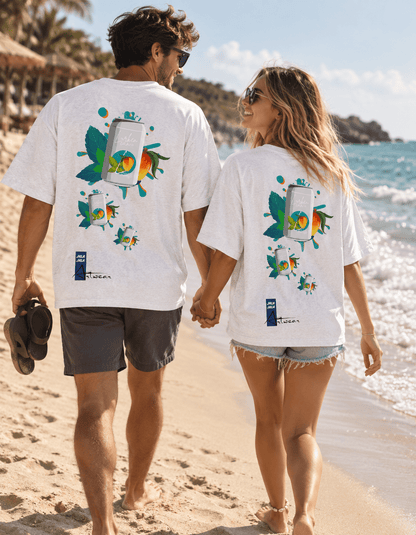Lucker Can × JalaJala Artwear – Oversized T-shirt - JalaJala Artshop