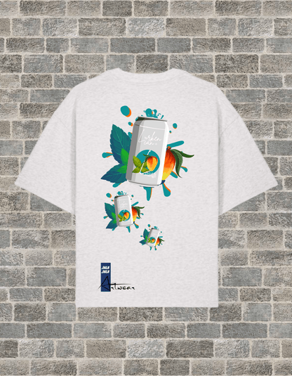 Lucker Can × JalaJala Artwear – Oversized T-shirt - JalaJala Artshop