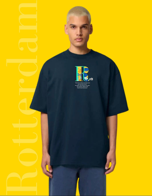 Oversized T-shirt – Rotterdam Spirit uniseks - JalaJala Artshop