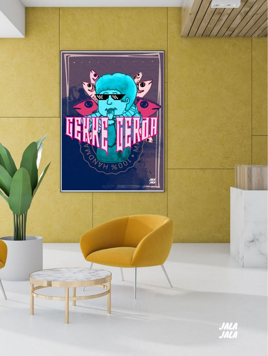 Poster Gekke Gerda – Kunstposter - JalaJala Artshop