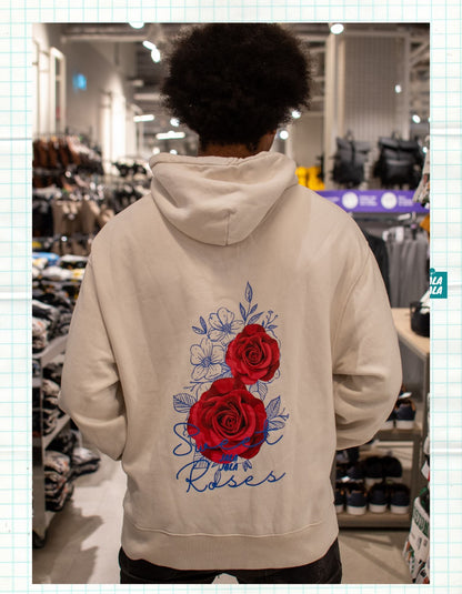 Premium Hoodie – Sweet Roses | Limited Edition voor Valentijnsdag - JalaJala Artshop