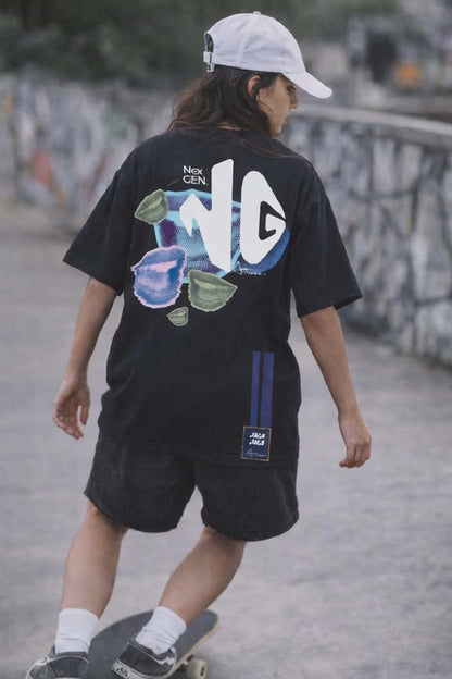 Next Gen Oversized Art T-Shirt – Stanley/Stella Blaster Uniseks | JalaJala Artwear