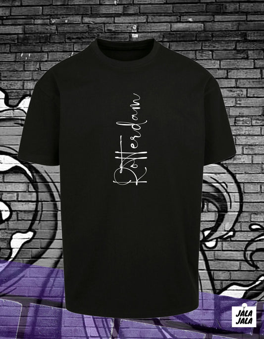 Rotterdam Oversized T-Shirt – Draag Jouw Stad met Trots - JalaJala Artshop