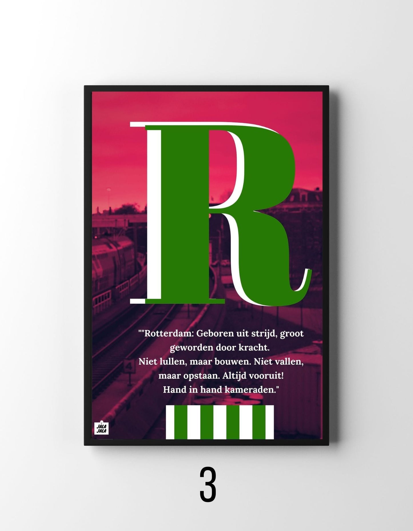 Rotterdamer tot Rotterdamers – Kunstposters met de ziel van 010 - JalaJala Artshop