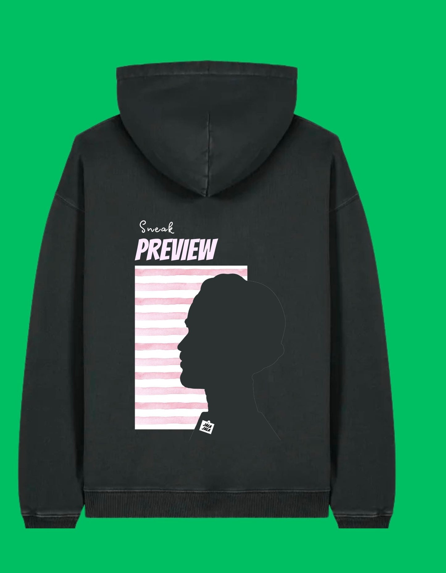 Sneak Preview Hoodie – Draag Kunst, Laat Jezelf Zien - JalaJala Artshop
