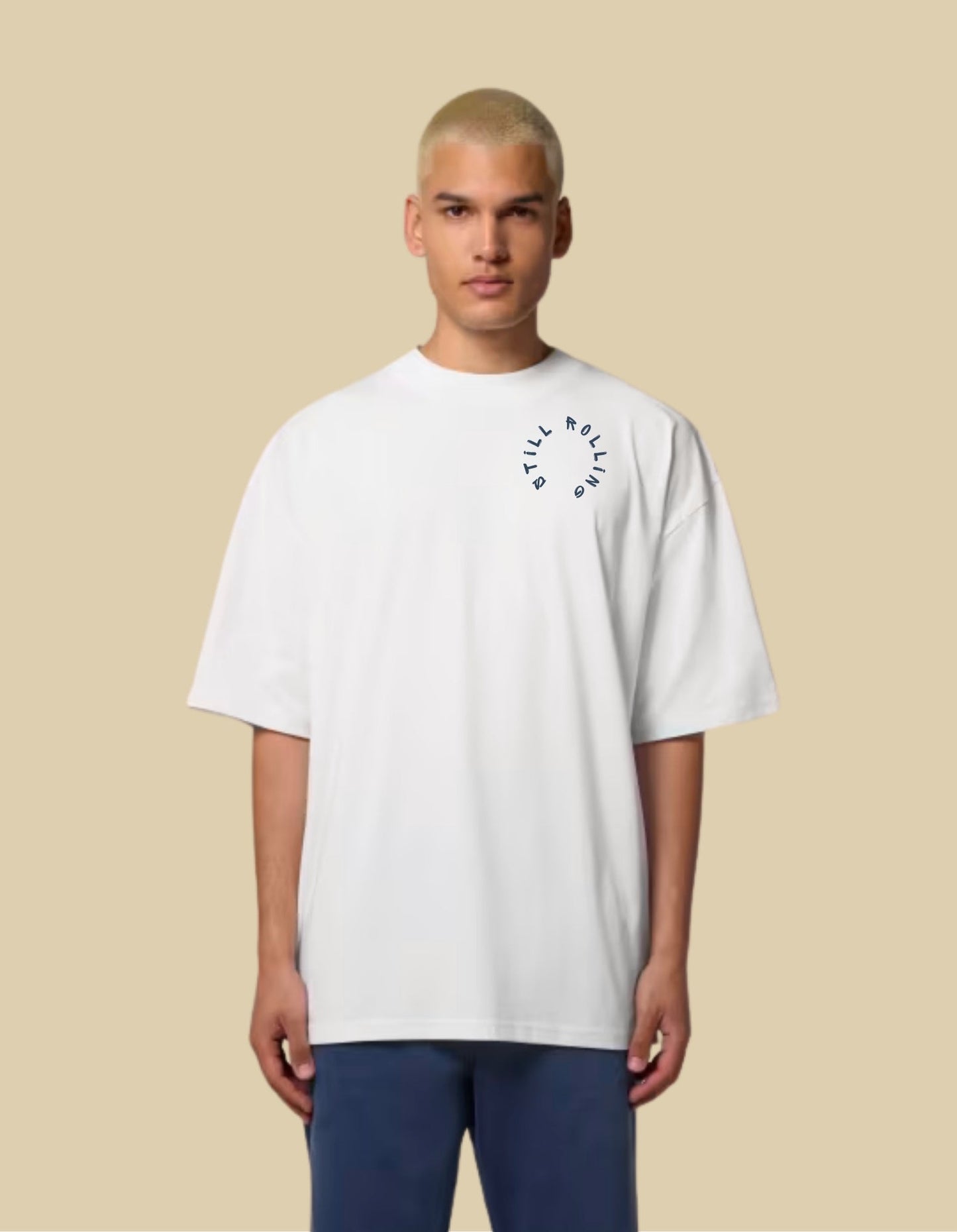 Still Rolling – Handgetekend T-shirt - JalaJala Artshop