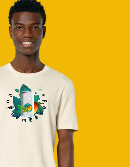 Supermercado T-shirt – Kunstzinnig, Duurzaam en Vol Kleur - Normal fit - JalaJala Artshop