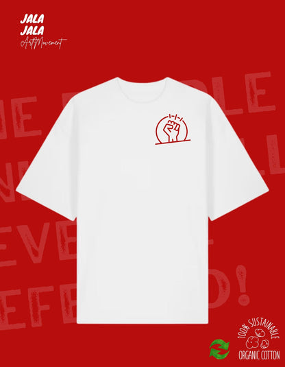 The People United" Oversized T-shirt – JalaJala ArtMovement - JalaJala Artshop