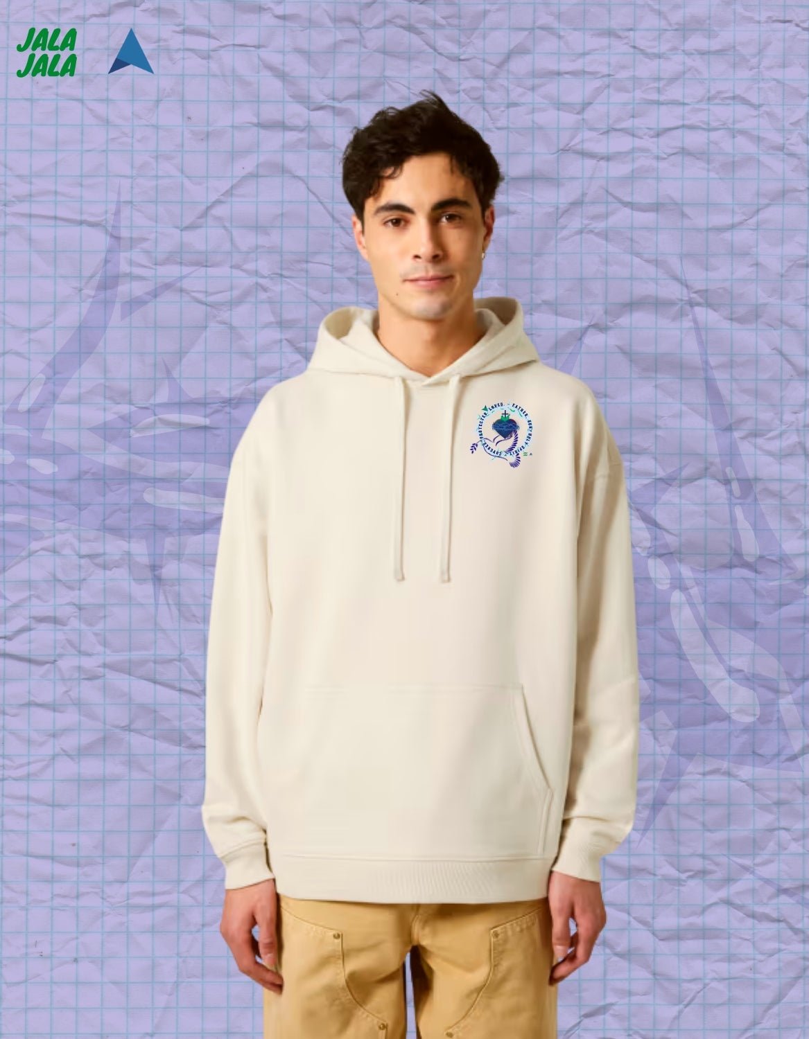 Wegwijzer x Jalajala – Slammer Hoodie (Stanley/Stella) - JalaJala Artshop