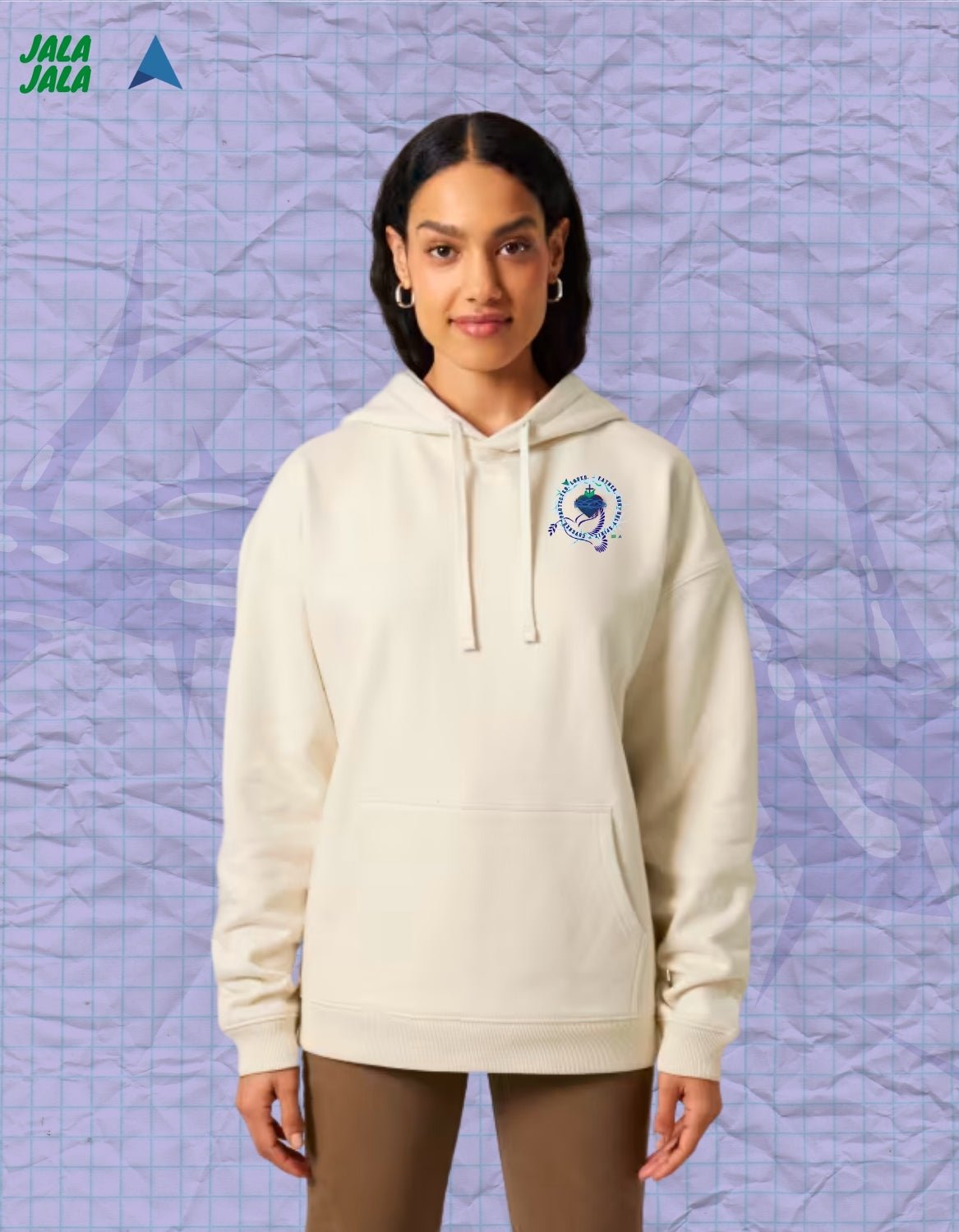 Wegwijzer x Jalajala – Slammer Hoodie (Stanley/Stella) - JalaJala Artshop