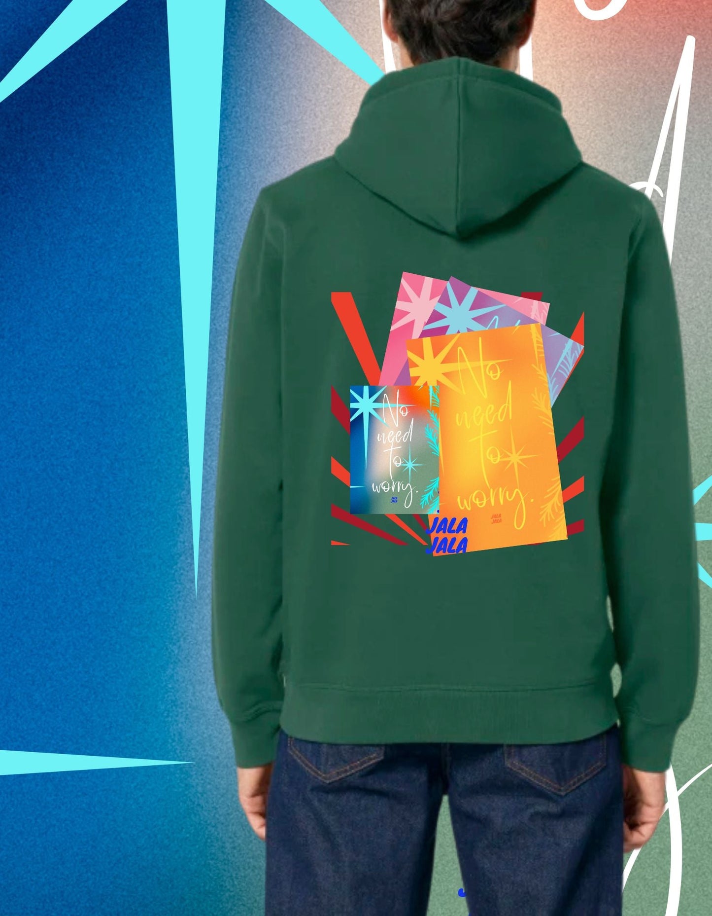 Winteractie deze hoodie is nu 49,95! - JalaJala Artshop