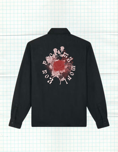 "You Rock My World" Overshirt – Stoer, Duurzaam & Veelzijdig - JalaJala Artshop