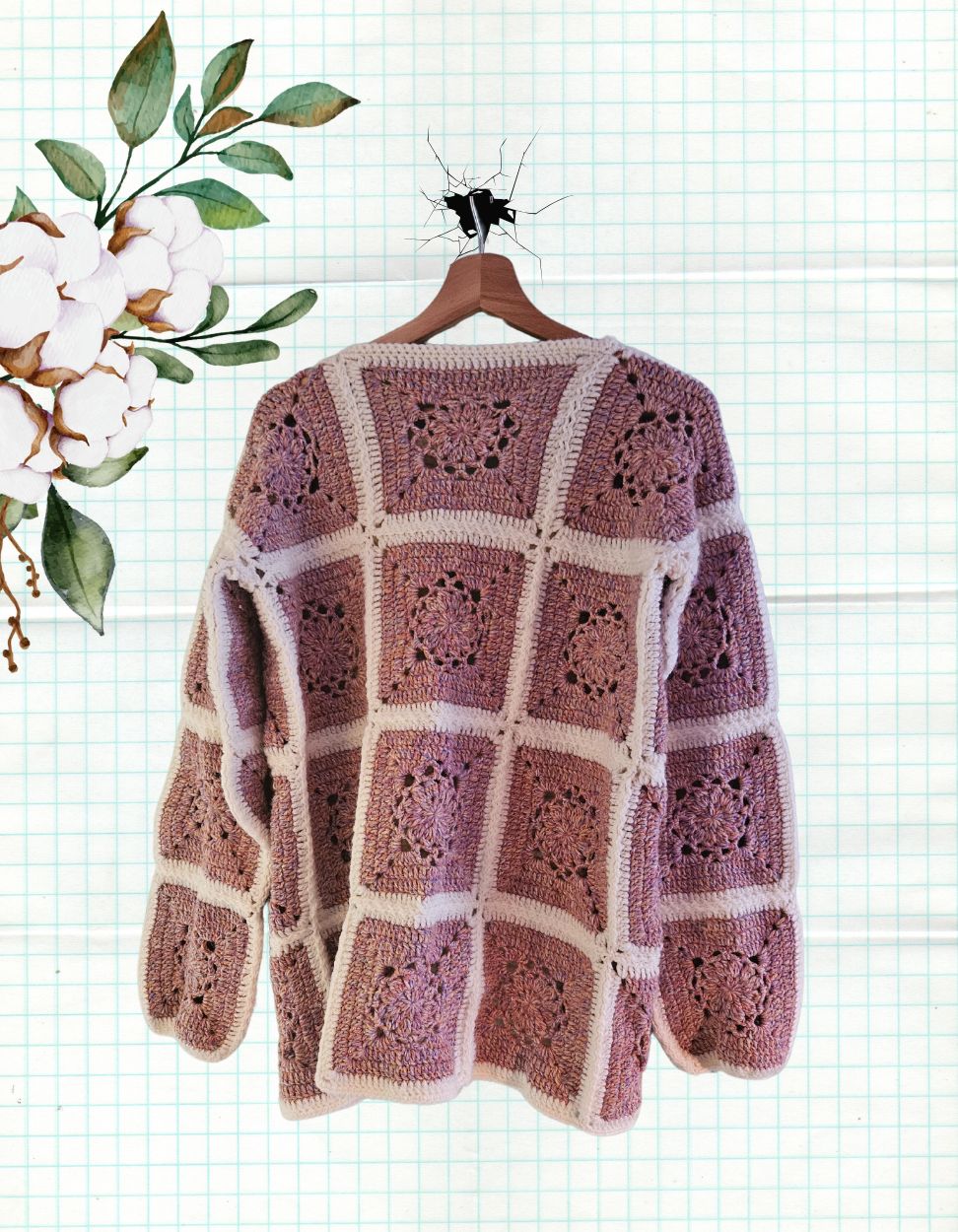 Zacht, Warm & Uniek – Handgebreid Vest - JalaJala Artshop